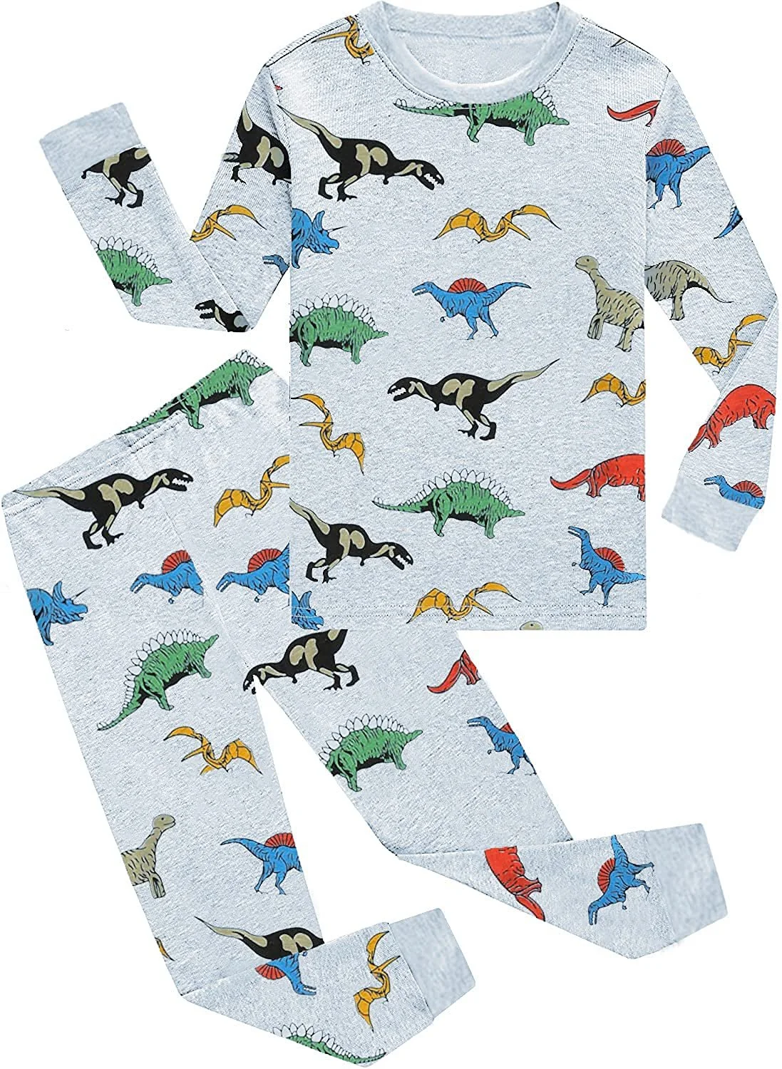 Дитяча піжама EULLA з довгим рукавом, бавовняна зимова, фото №1