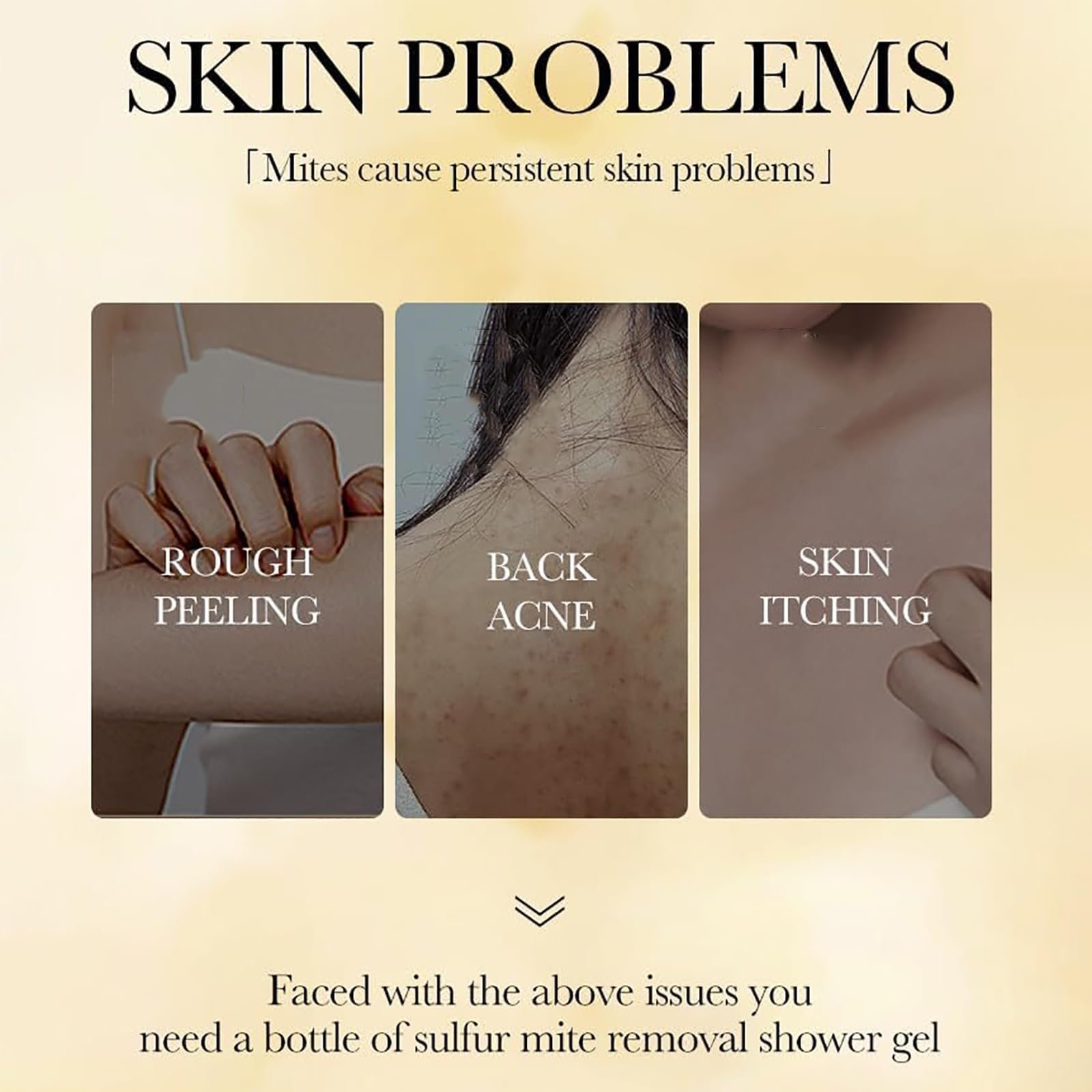 Гель для душу, шампунь та засіб для вмивання Sulphur з сіркою рідкий без ароматизаторів 1 шт., фото №5