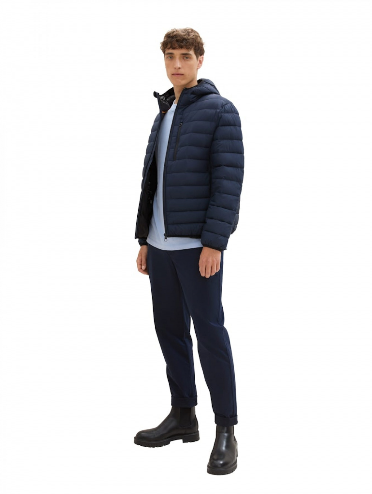 Куртка Tom Tailor LIGHT WEIGHT JACKET 1041340-10668 Tёмно-синий XXL, фото №3