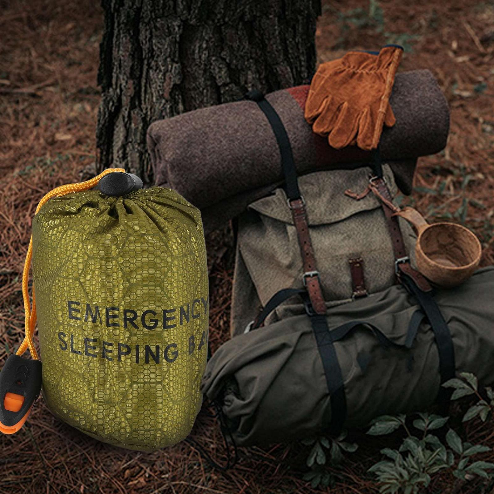 Спальний мішок fumooa Notfall Биівак мішок з свистком Thermodecke, фото №5 Спальний мішок fumooa Notfall Биівак мішок з свистком Thermodecke, фото №5