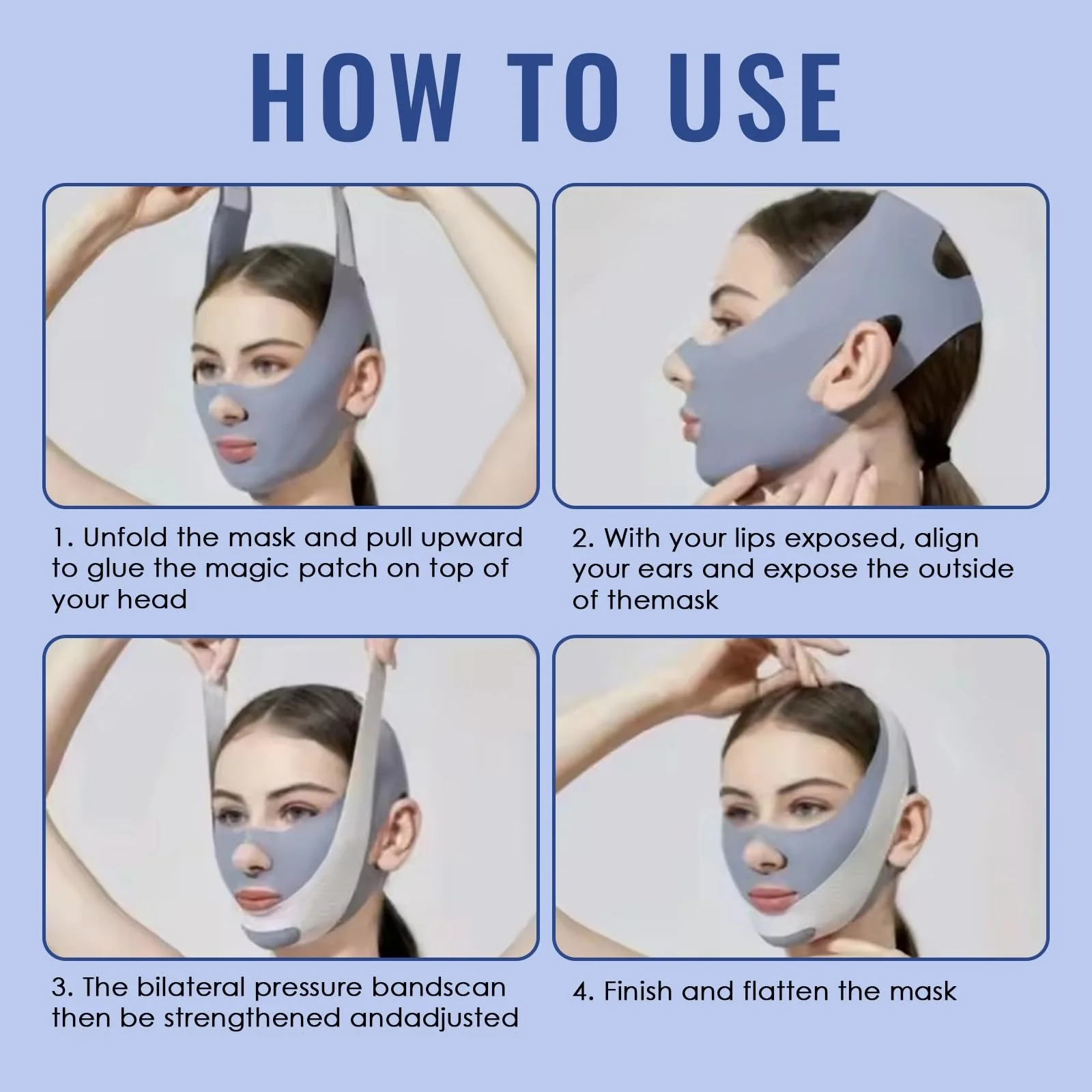 Ремінець на підборіддя проти хропіння, фото №4 Ремінець на підборіддя проти хропіння, фото №4