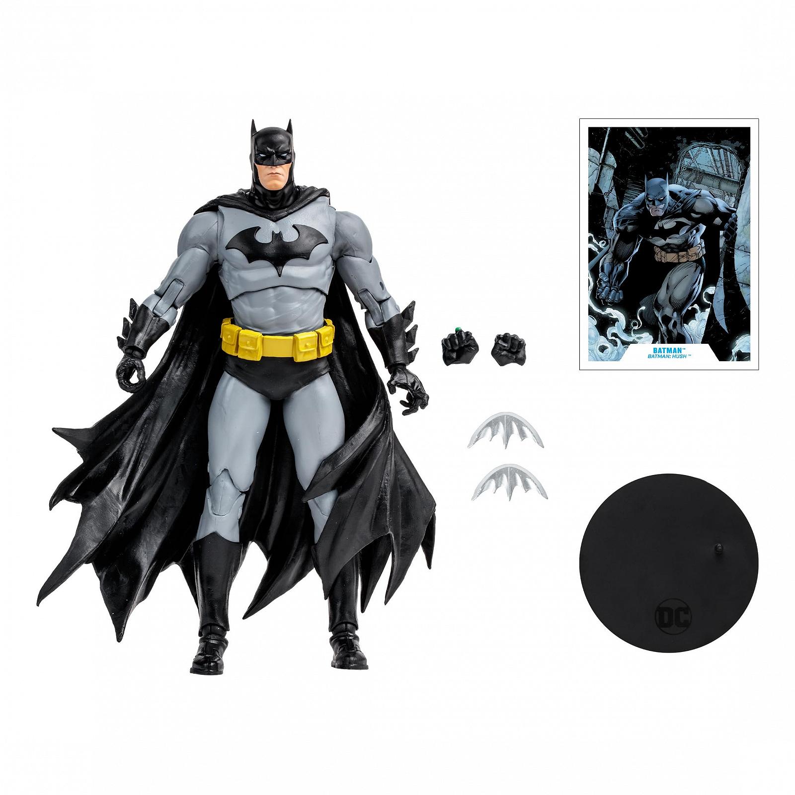 Фігурка Бетмен McFarlane Toys DC Multiverse (Hush) 18 см Чорний і Сірий, фото №4