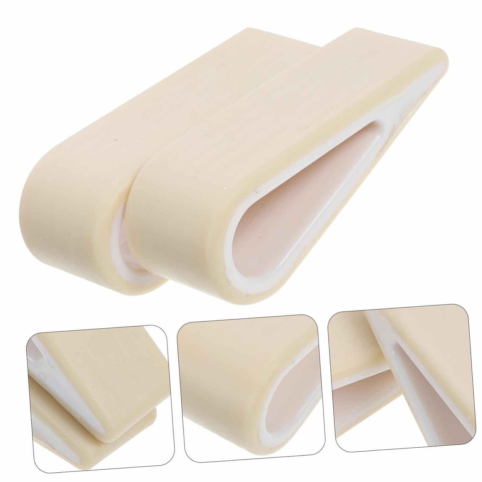 Підставка для ноутбука Силіконова Набір 2 шт. Клиноподібна для столу Нековзна, фото №5