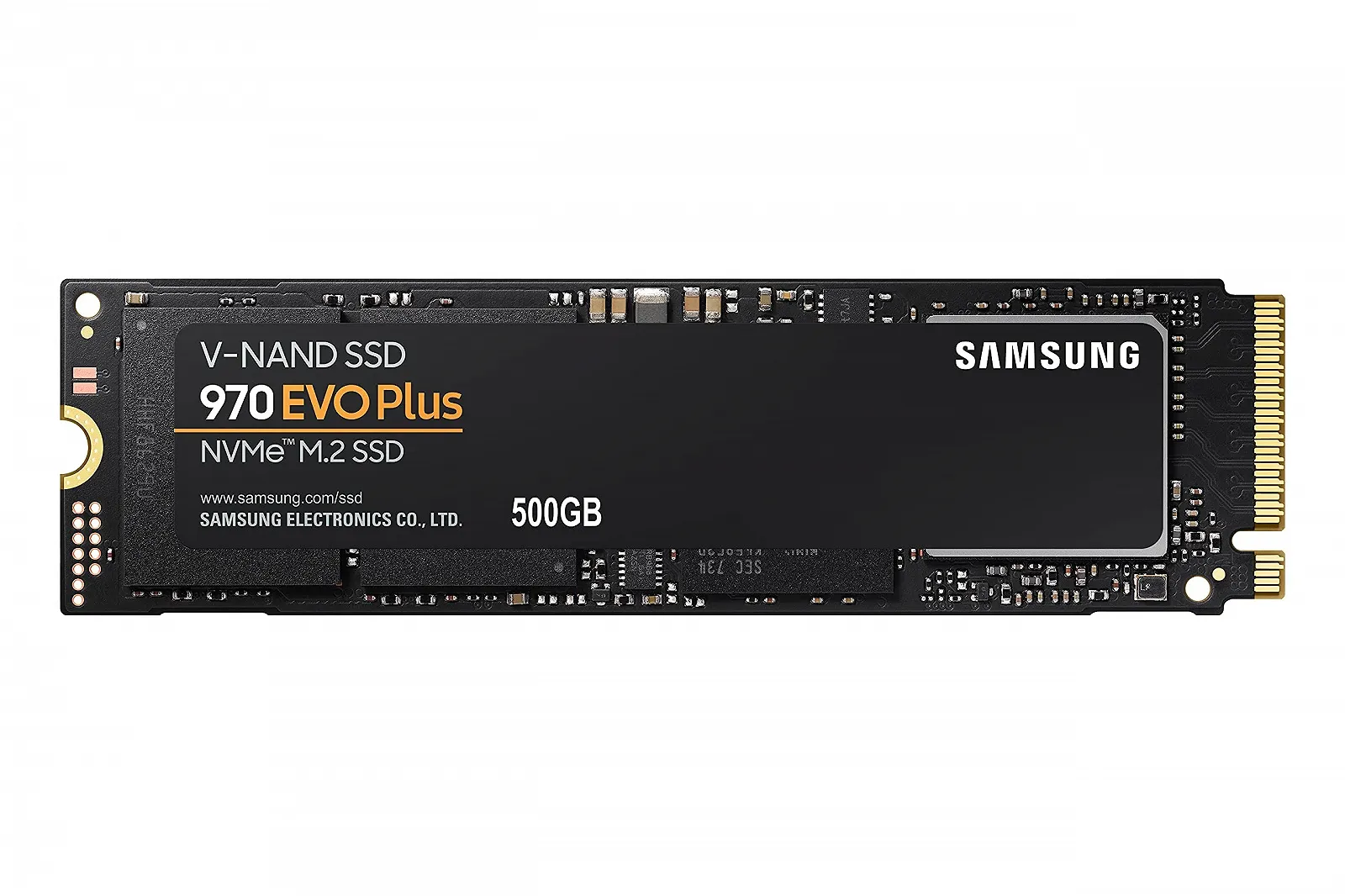 Внутрішній SSD-накопичувач Samsung 970 EVO Plus MZ-V7S500BW 500GB M.2 NVMe, фото №1