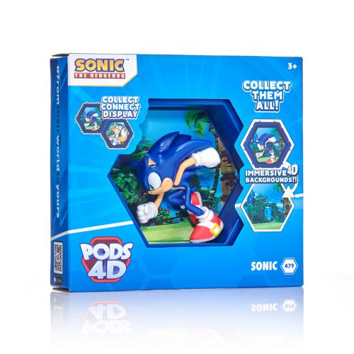 Колекційна фігурка WOW PODS 4D серії Сонік 10 cm [tsi244534-TSI], фото №3