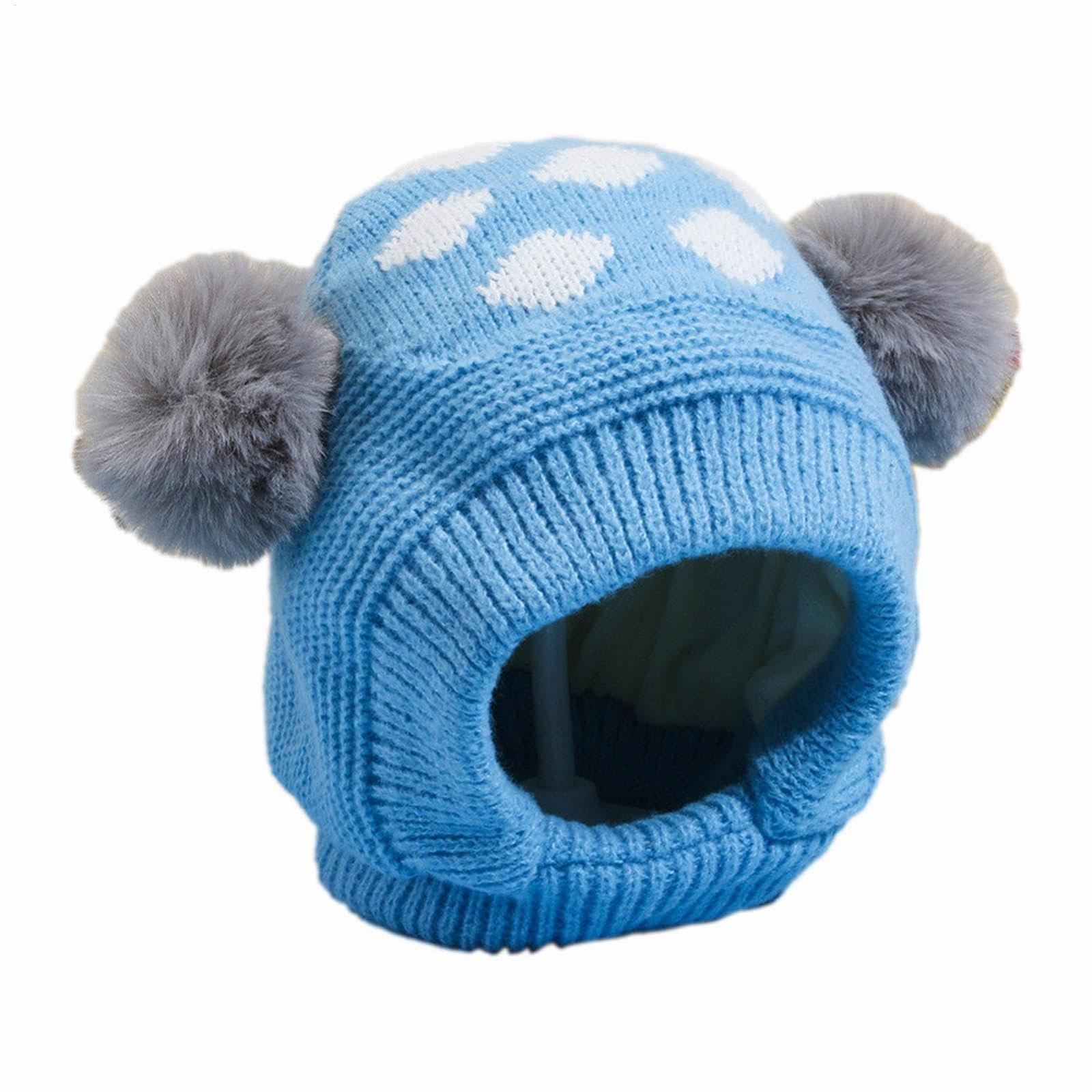 Вязаная шапка-ушанка Zqkimzi для детей, зимняя вязаная, фото №3 Вязаная шапка-ушанка Zqkimzi для детей, зимняя вязаная, фото №3