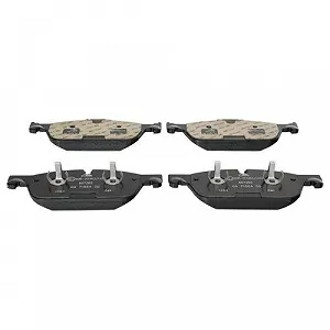 Комплект гальмівних колодок дискового гальма ATE 13.0460-7283.2 для MERCEDES-BENZ передній міст synthetic.ua - Фото 1