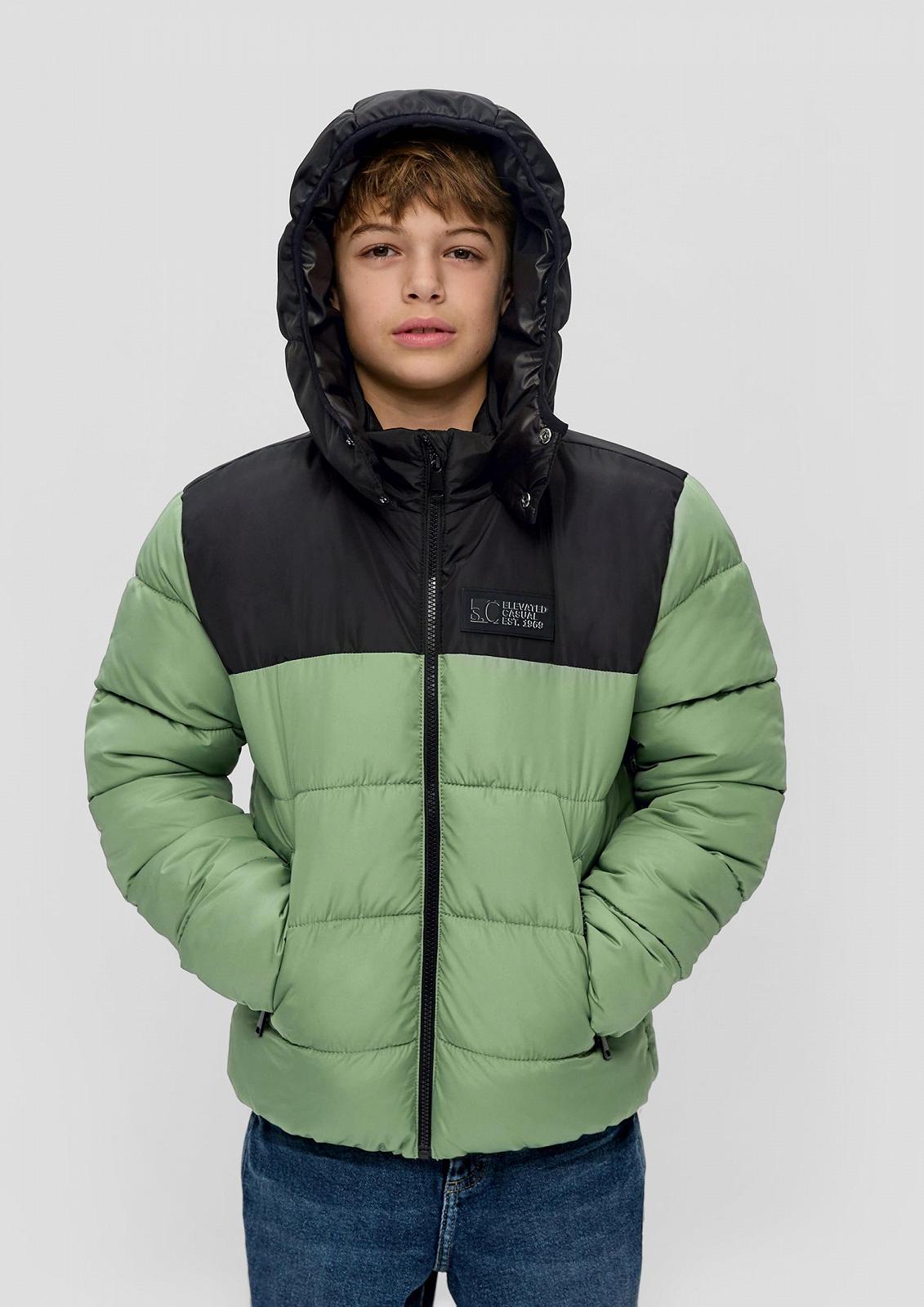 Куртка s.Oliver Junior Детская стеганая с капюшоном, фото №2 Куртка s.Oliver Junior Детская стеганая с капюшоном, фото №2