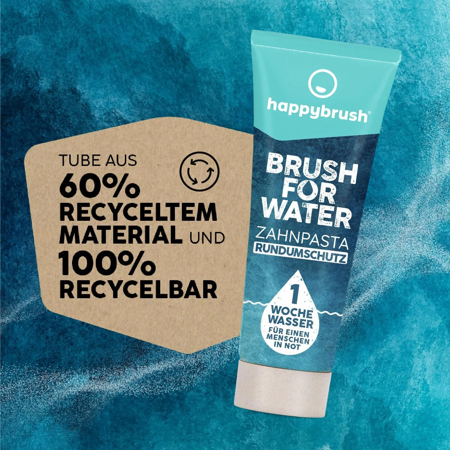 Электрическая звуковая зубная щетка happybrush Sonic Sound VIBE 3 Black/Mint, фото №5