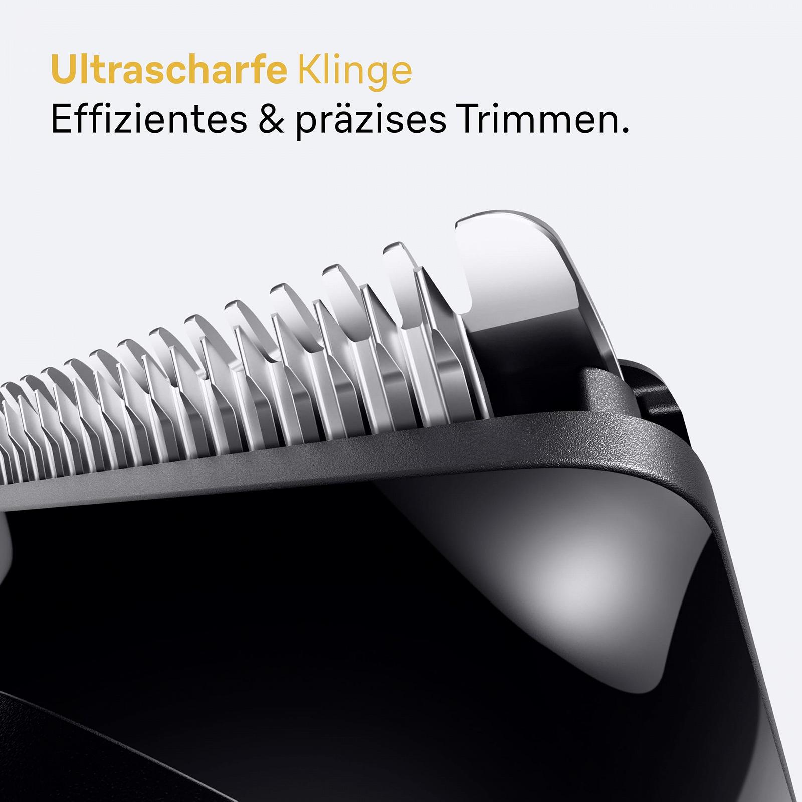 Триммер для бороды Braun Series 5 BT5565 9 аксессуаров 120 мин работы 40 настроек длины водонепроницаемый Серый, фото №4 Триммер для бороды Braun Series 5 BT5565 9 аксессуаров 120 мин работы 40 настроек длины водонепроницаемый Серый, фото №4