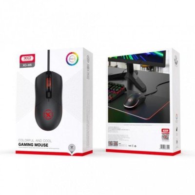 Мышка XO M5 A582 USB Black (XO-M5-BK), фото №3 Мышка XO M5 A582 USB Black (XO-M5-BK), фото №3