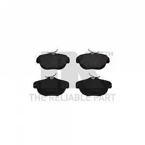 Комплект тормозных колодок, дисковый тормоз NK 221958 для CITROËN задний мост - Фото 1