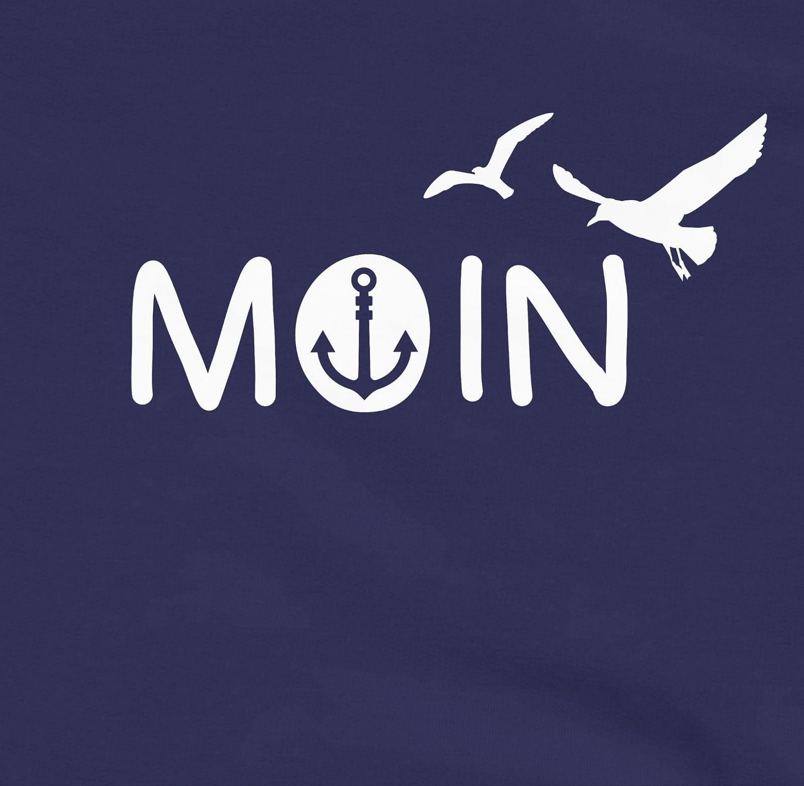 Свитшот Shirtracer Moin Moin Hamburg Maritime Nordsee Geschenk, фото №2