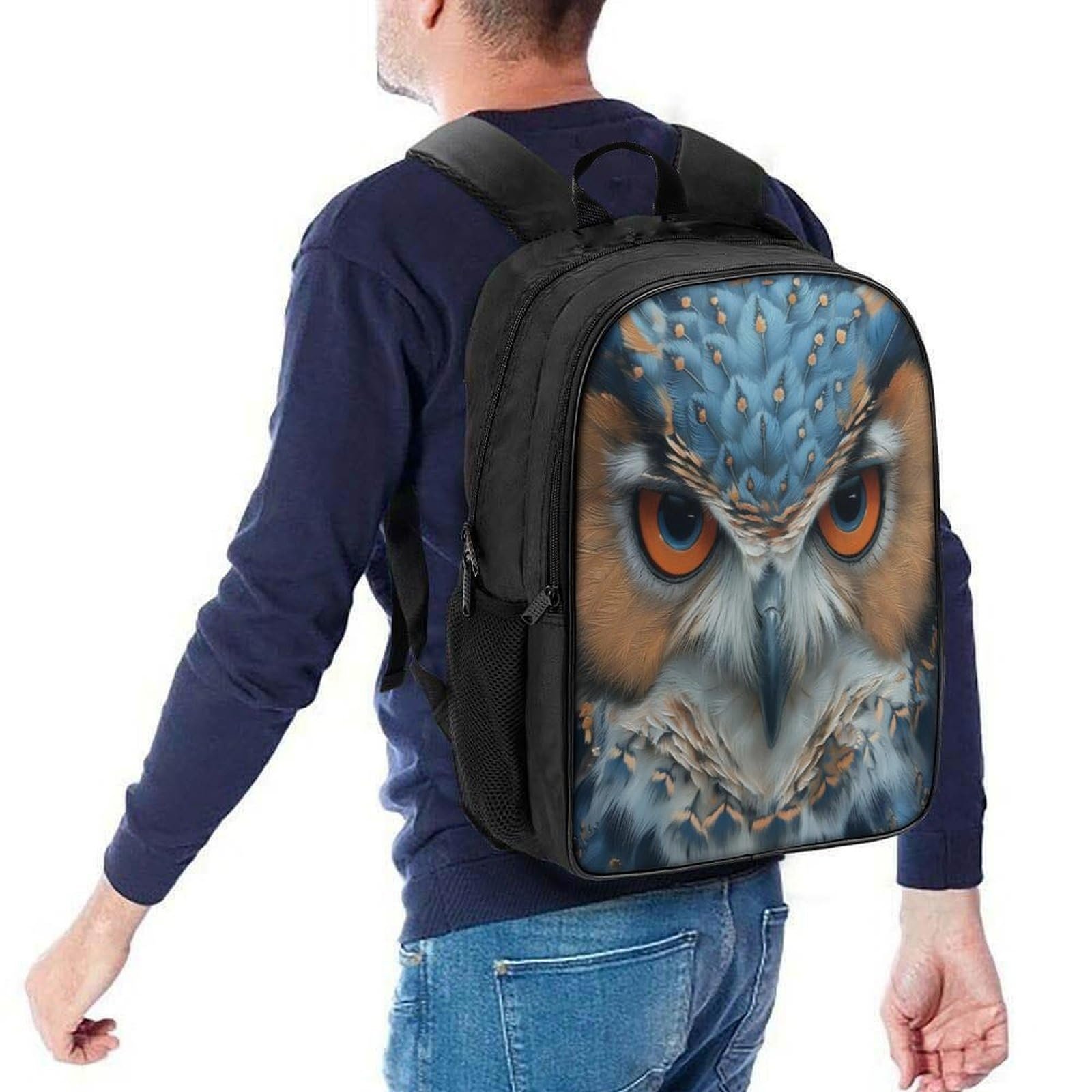 Рюкзак шкільний DPEOANEBN Owl, 40 x 28 x 16 см, Style-2, фото №5