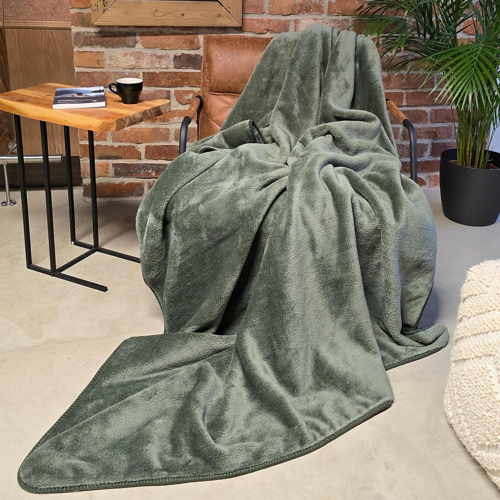 Покривало Quantum Interior by Maxland Cashmere Deluxe Cuddly Blanket, фото №4