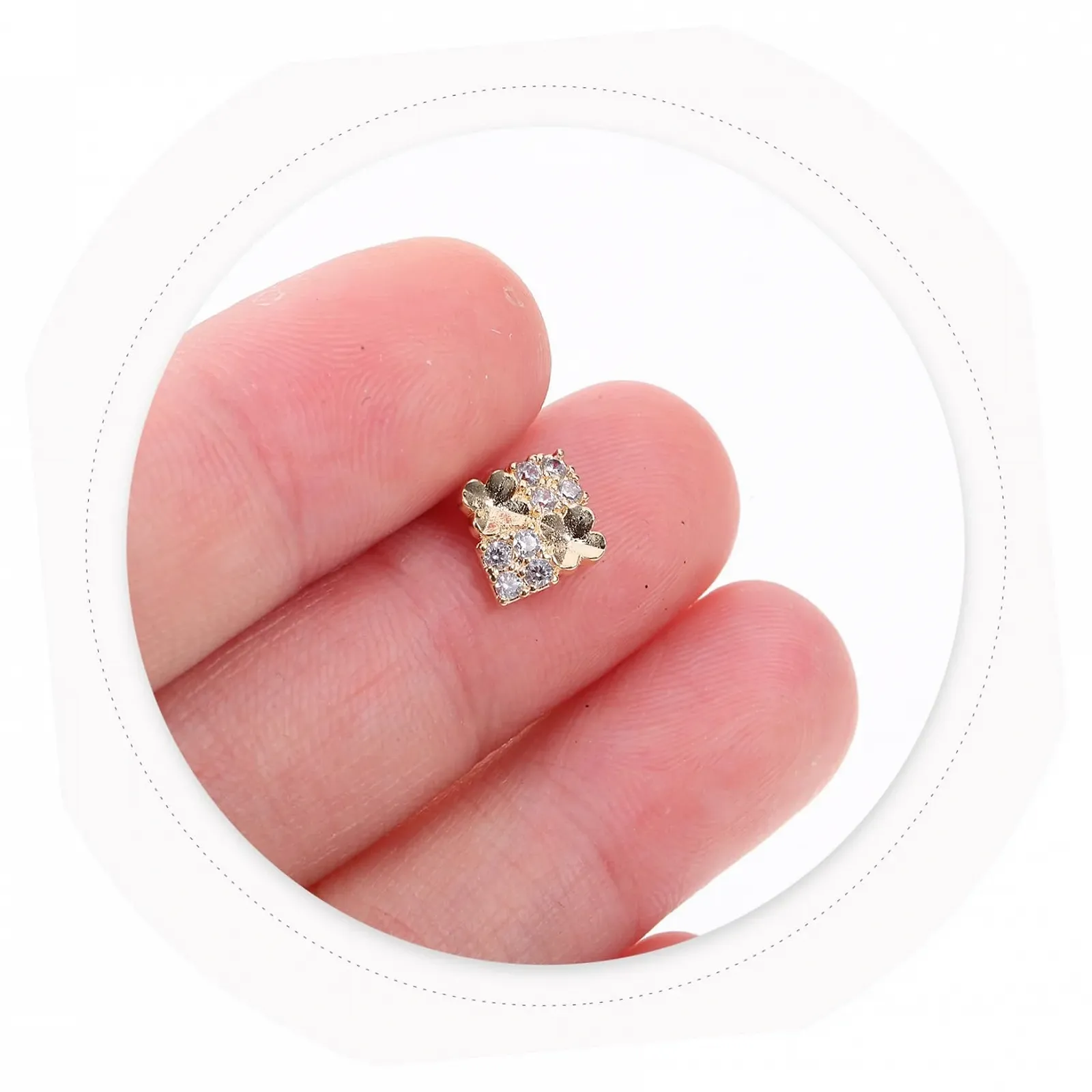 Металеві Прикраси для нігтів Декоративні аксесуари, фото №3