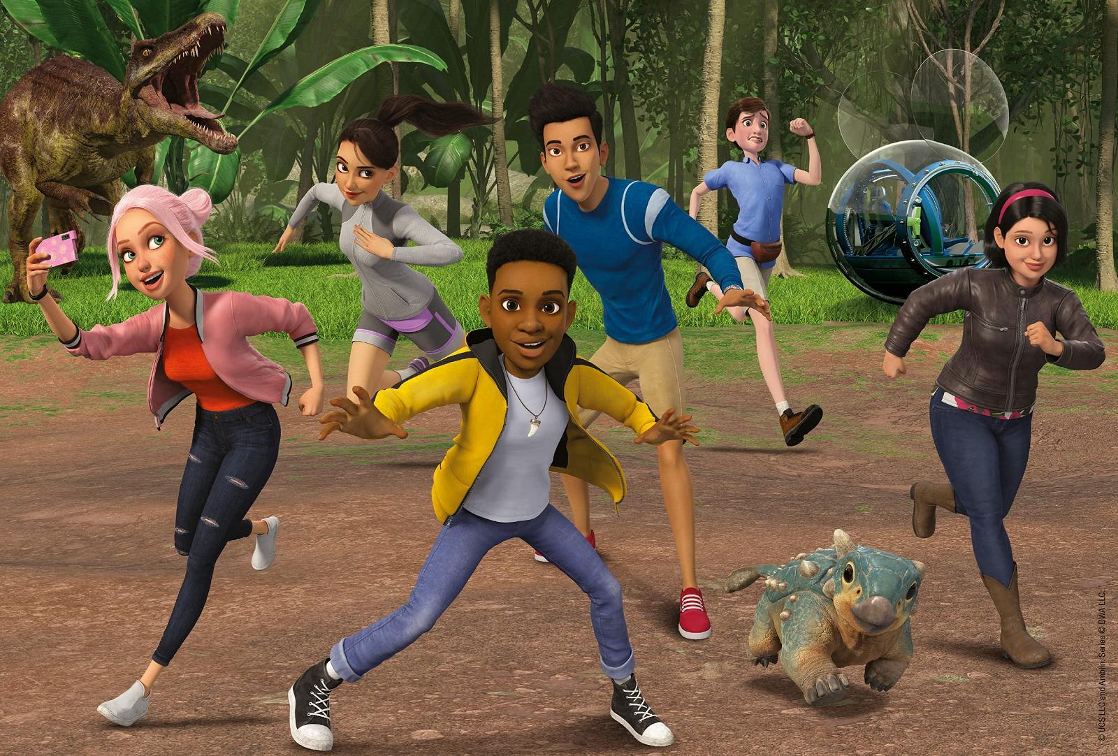 Детский пазл Schmidt Spiele Jurassic World Adventures on Isla Nublar 3 x 48 элементов (56434), фото №6