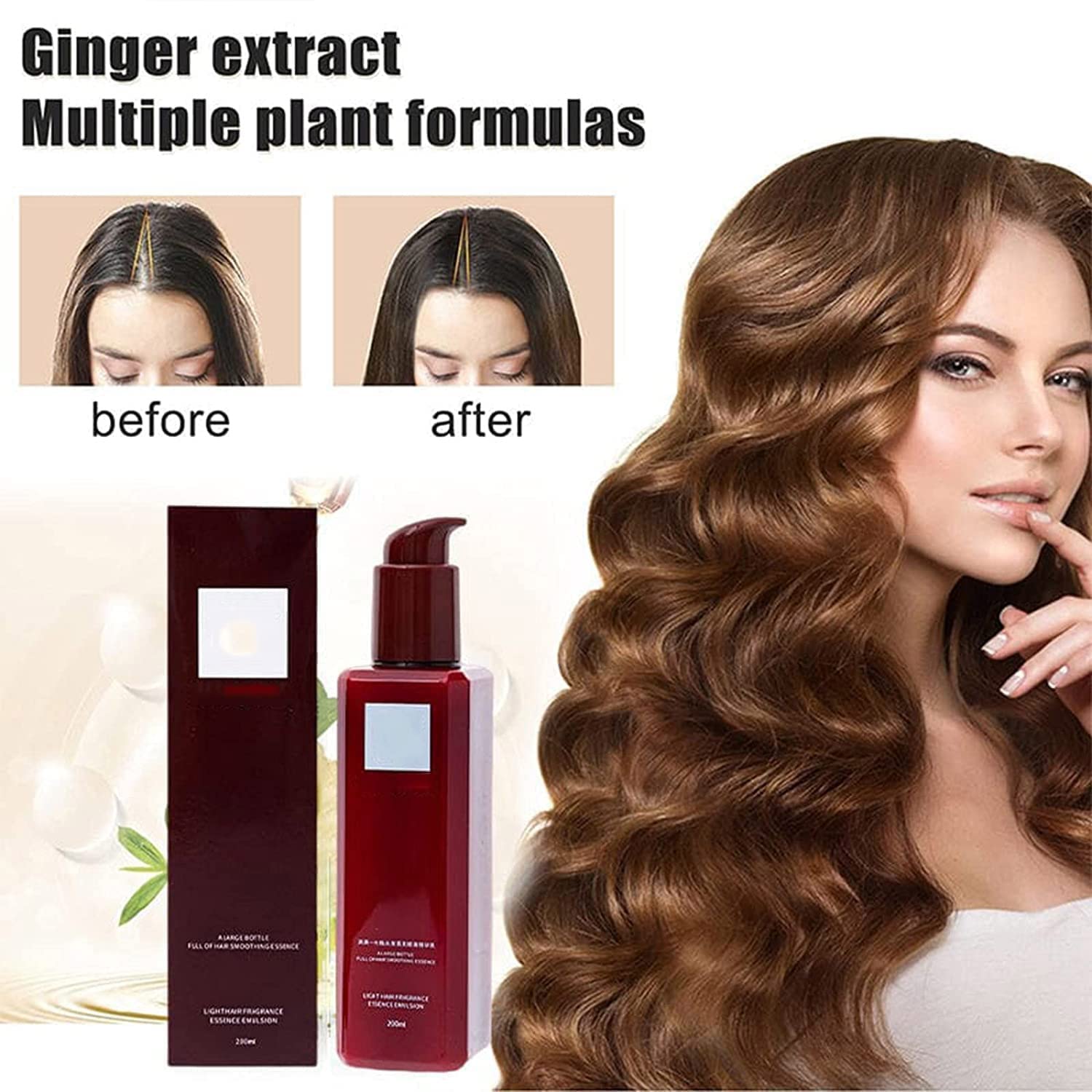 Кондиционер Yanjiayi Leave-in Treatment Hair Serum Nourishing Treatment Soft Smooth Repair Damage 1 шт., фото №3