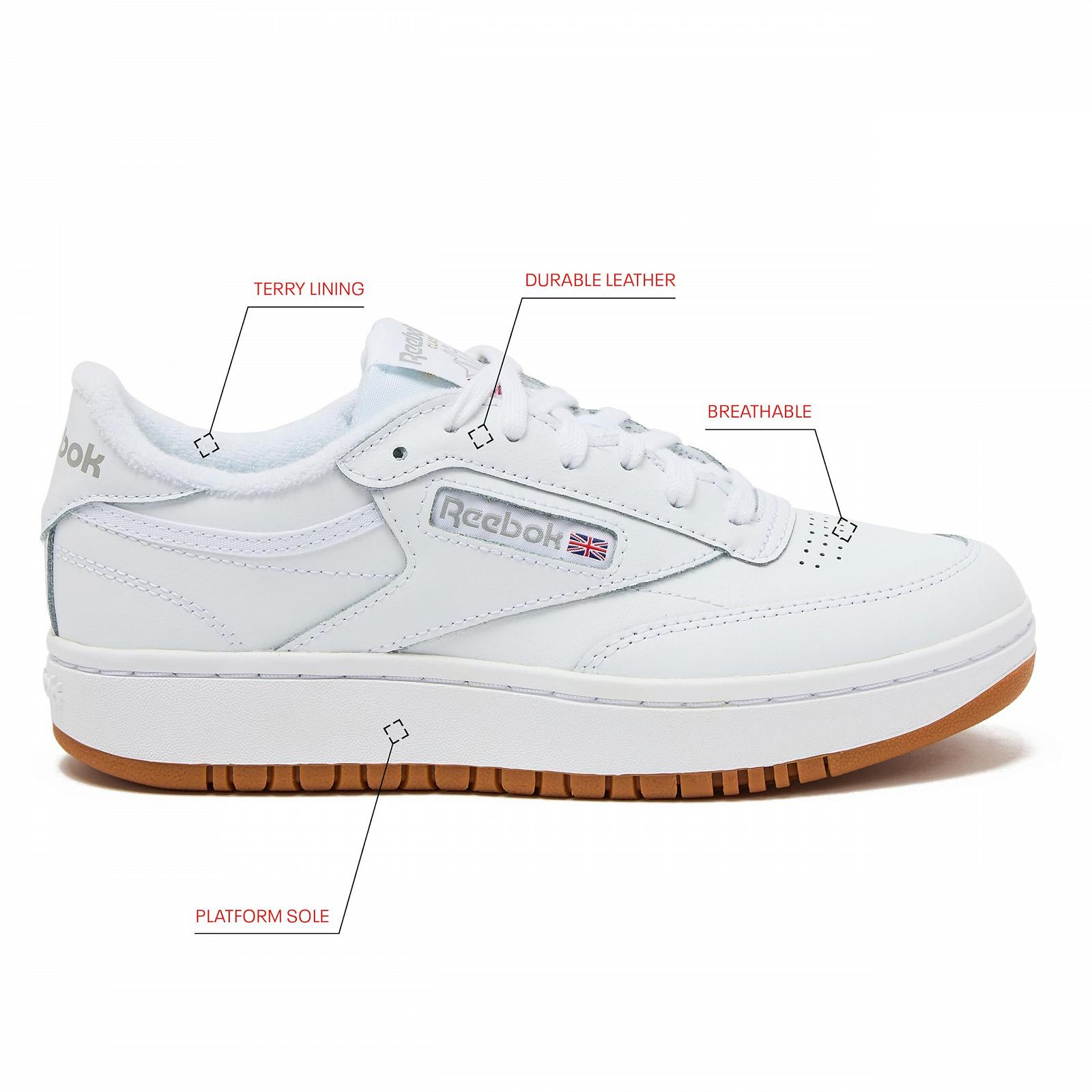 Кроссовки Reebok Club C Double женские, фото №2