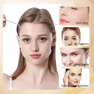 Набір стрічок для підтяжки обличчя (60 шт) з 8 мотузками різних розмірів synthetic.ua - Фото 1