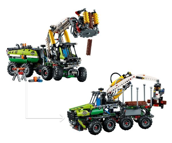 Конструктор LEGO Technic Лесозаготовительная машина 42080, фото №9