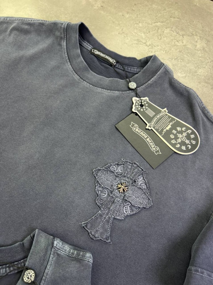 Футболка Chrome Hearts сіра f672, фото №4