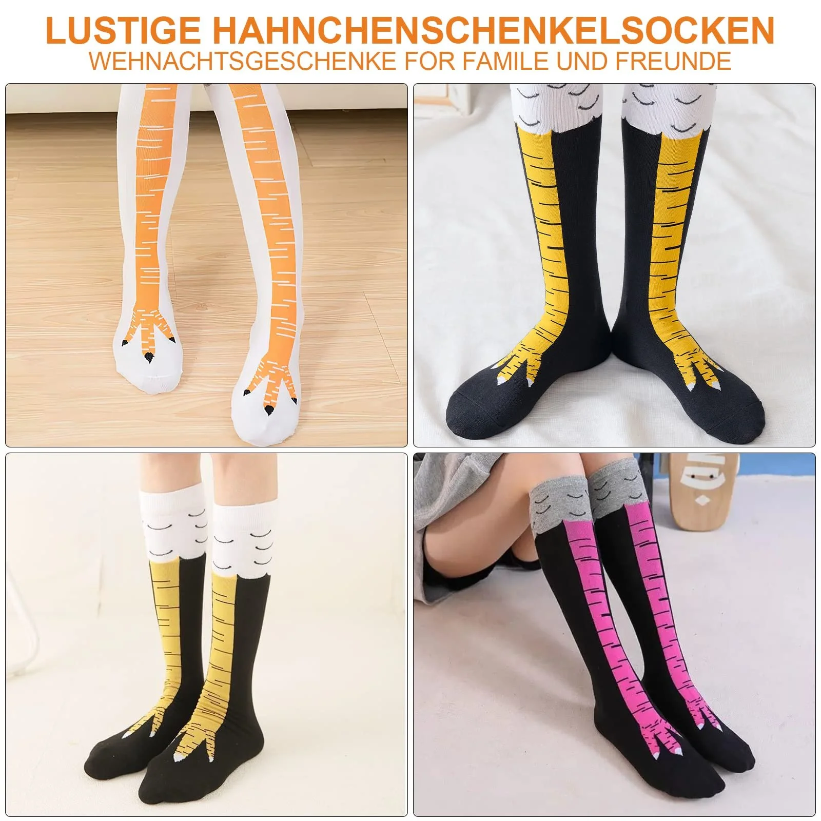 Гольфы Куриные Лапки 3 Пары, фото №3