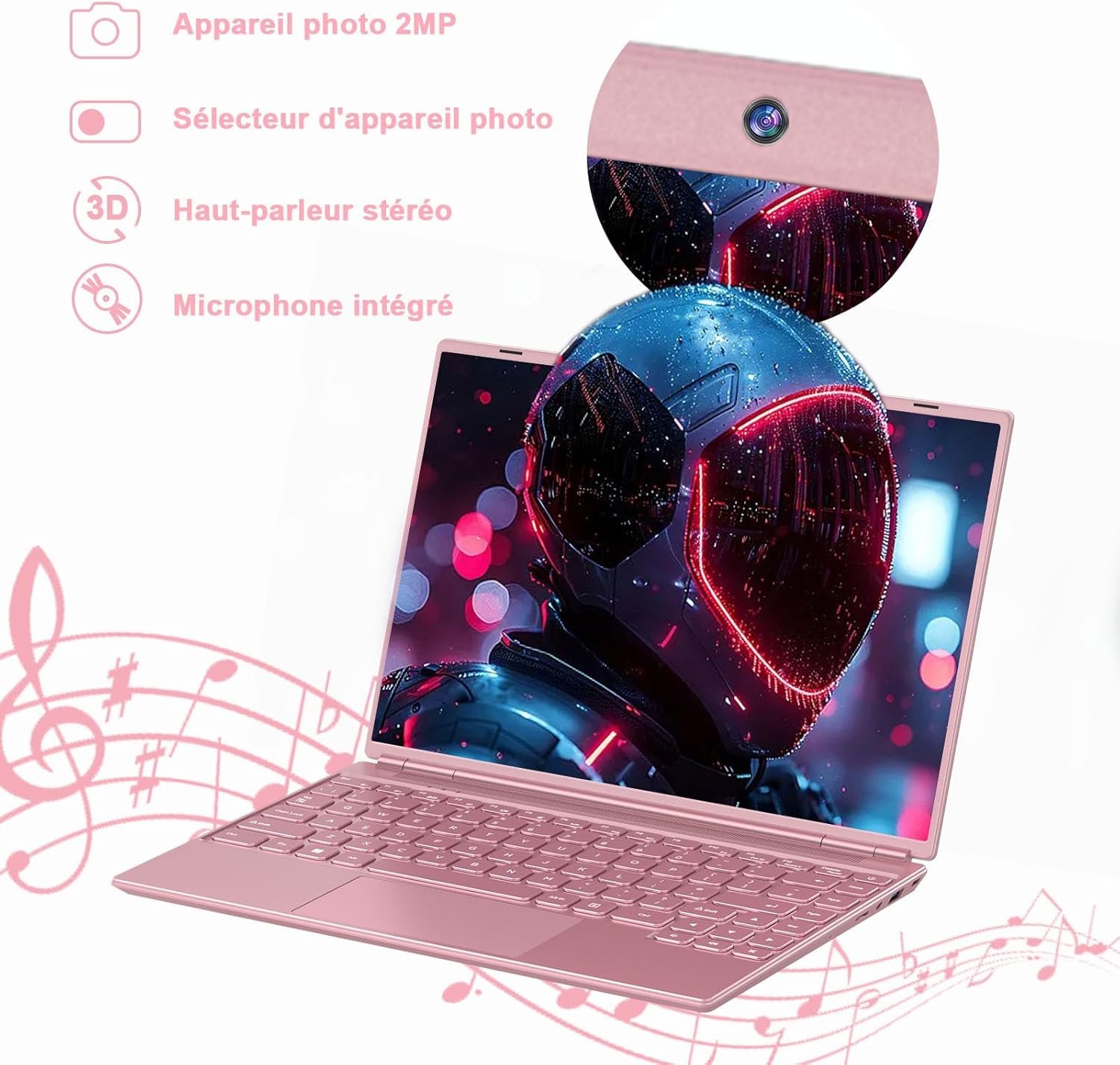 Ноутбук 14" NOTODD N700 Intel Celeron N5095 RAM 8GB SSD 256GB Windows 11 (UKR), фото №6