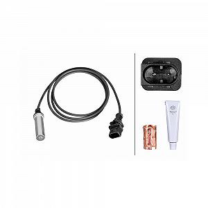 Датчик частоты вращения колеса HELLA 6PU 230 052-441 для MERCEDES-BENZ, задний мост слева - Фото 1