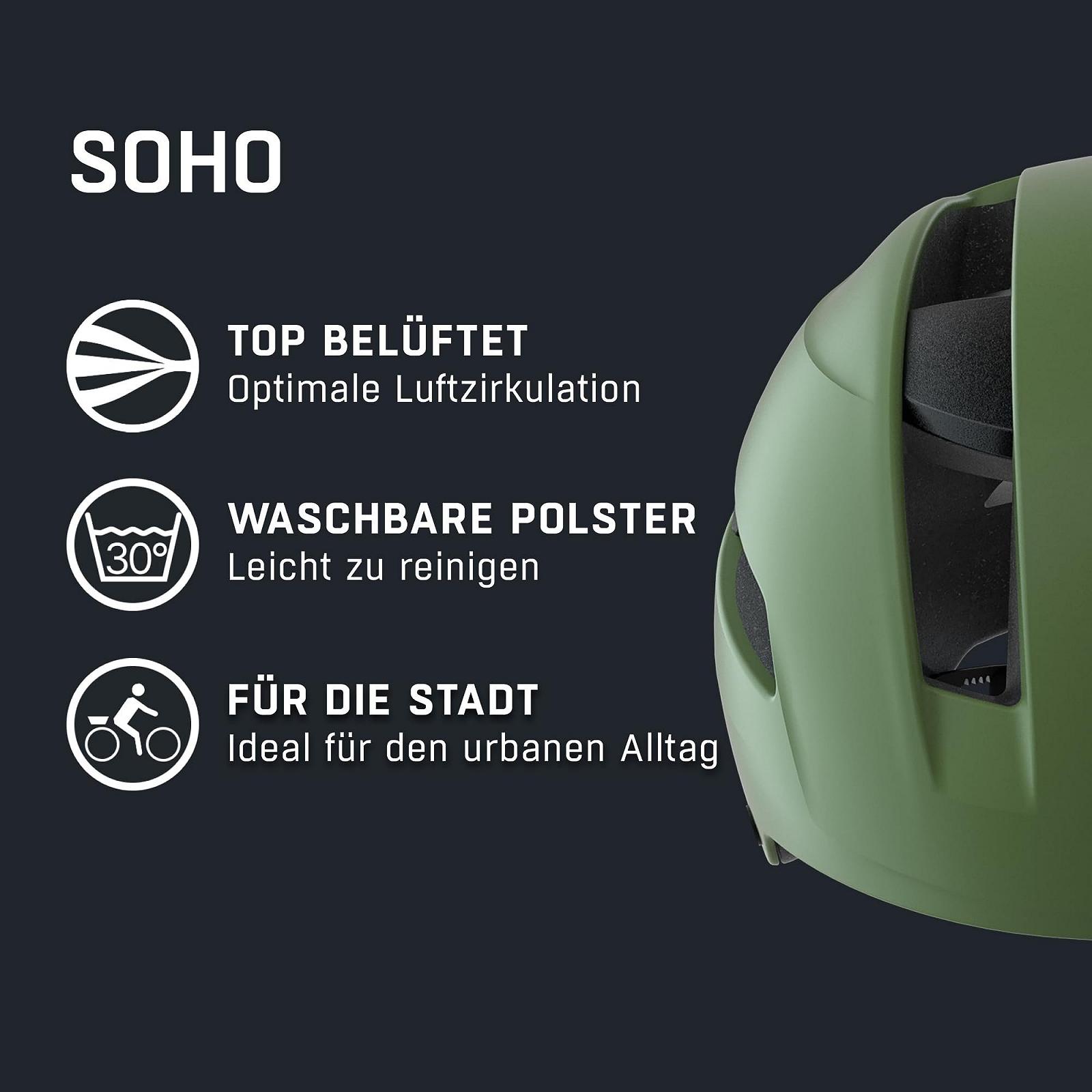 Шолом ALPINA Soho Міський для дорослих, фото №2
