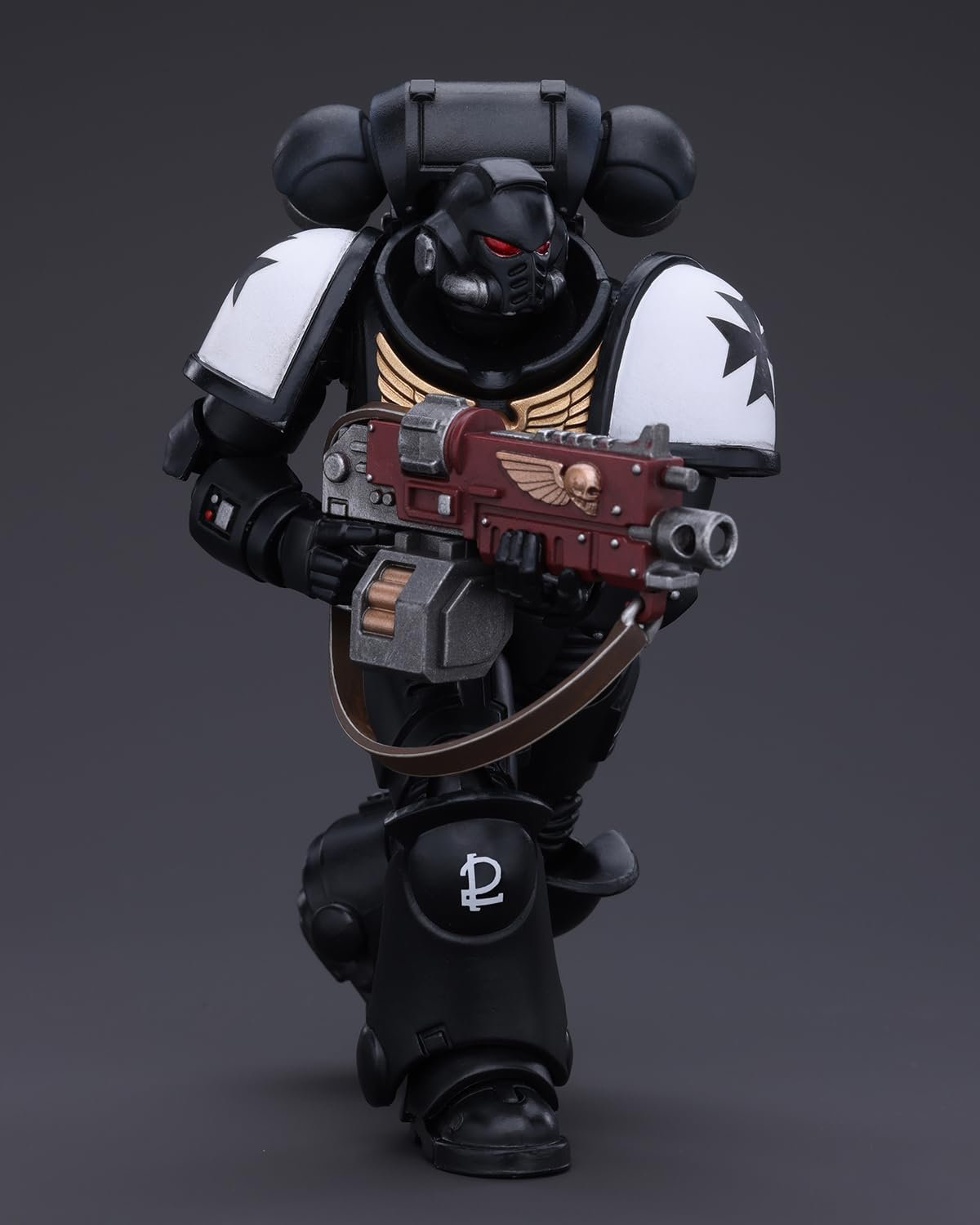 Фигурка JoyToy GW 40K Space Marines Black Templars Outriders Brother Valtus 12 см, фото №4