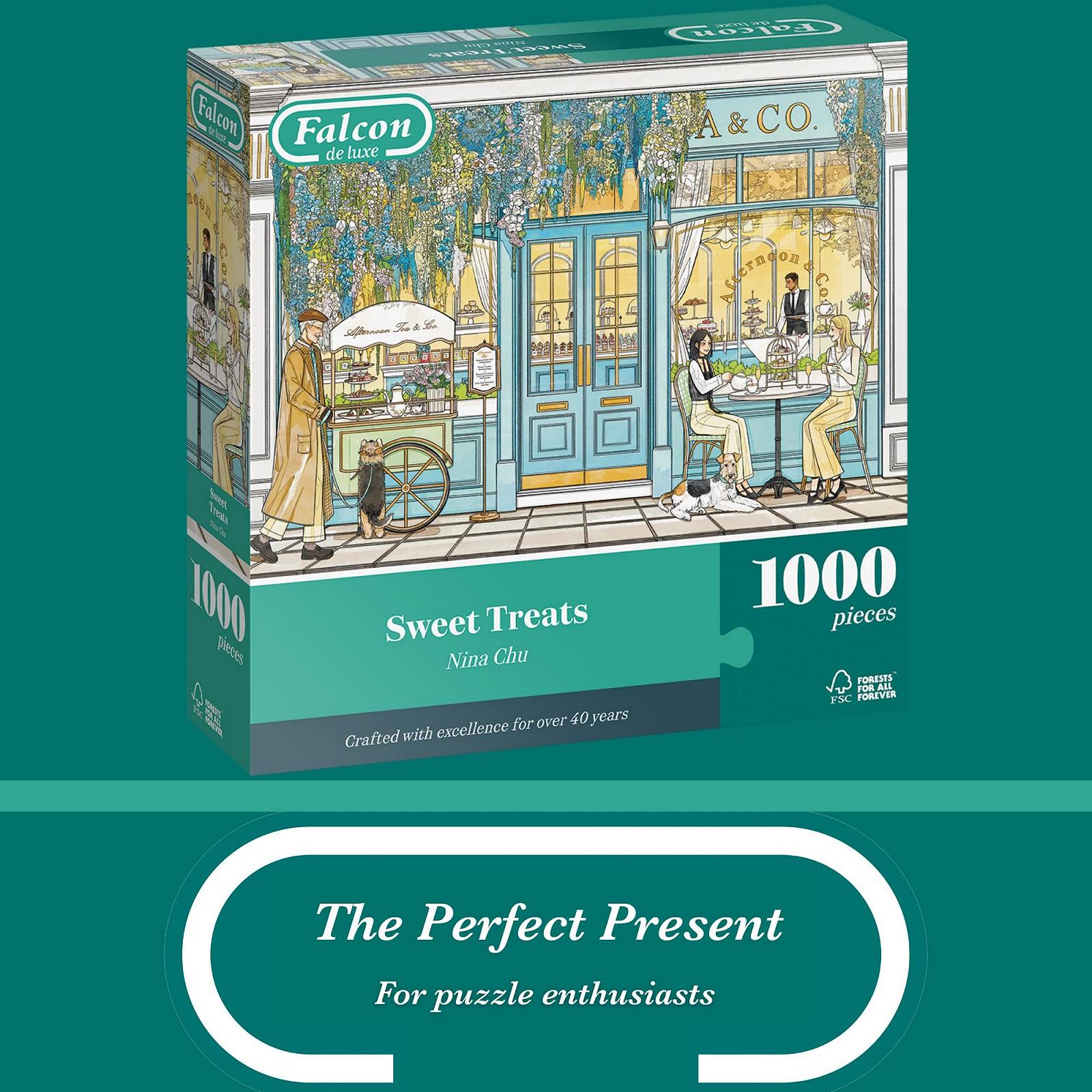 Пазл Falcon Sweet Treats 1000 элементов, фото №6 Пазл Falcon Sweet Treats 1000 элементов, фото №6