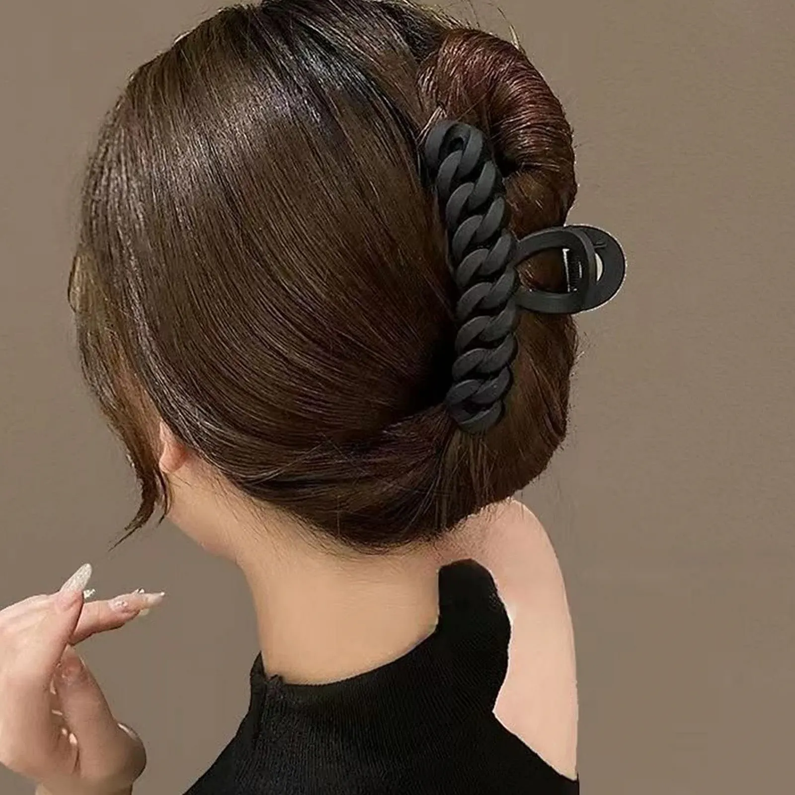 Заколки для волос Twisted Hair Claw для девочек, нескользящие. Портативные заколки для девочек, многоцелевые украшения для свиданий, повседневной жизни, работы, фото №2 Заколки для волос Twisted Hair Claw для девочек, нескользящие. Портативные заколки для девочек, многоцелевые украшения для свиданий, повседневной жизни, работы, фото №2