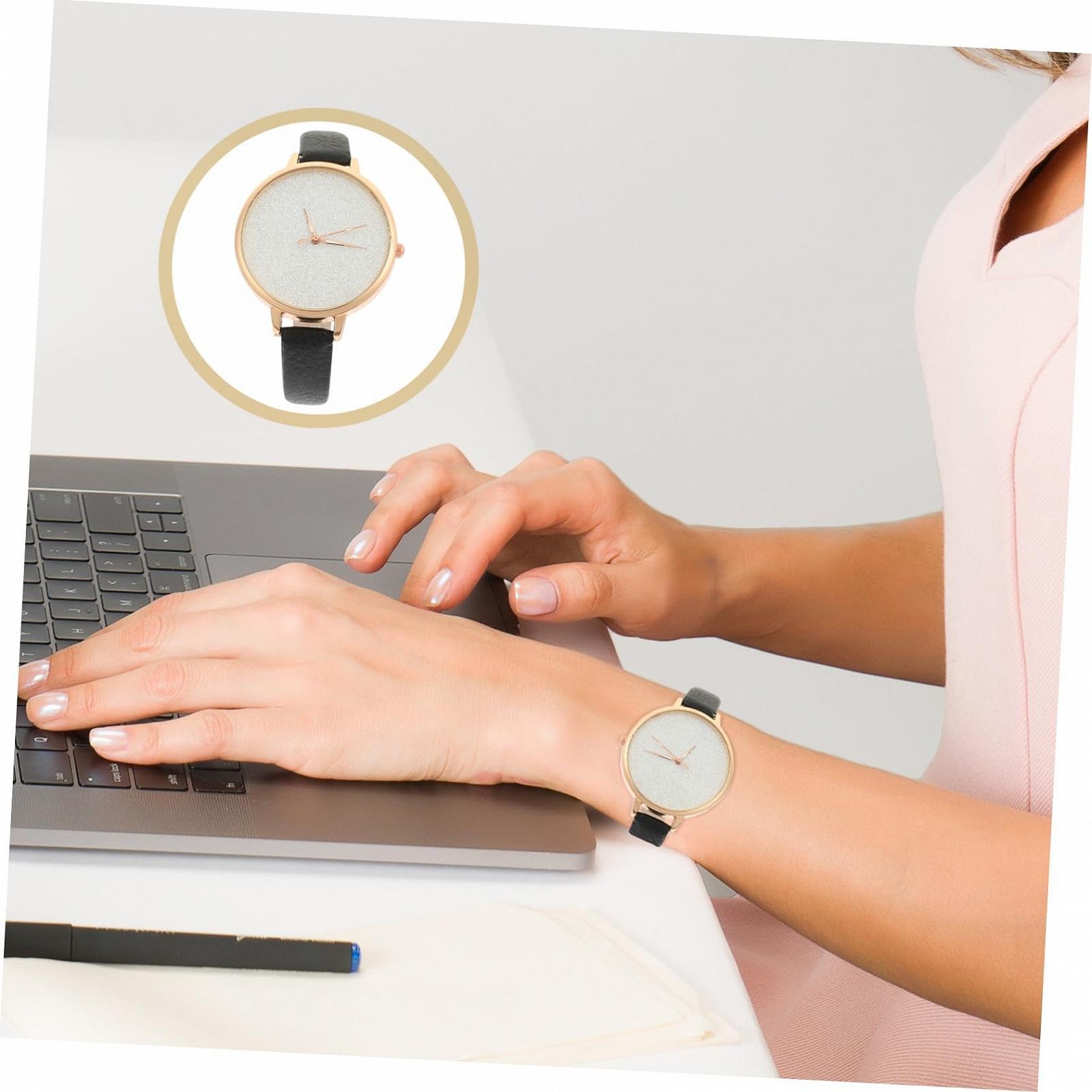 Жіночий годинник PartyKindom з регульованим ремінцем, аналоговий кварцовий годинник, фото №3