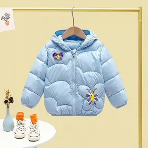 Дівчата Зимова Куртка Пуховик Повсякденні Пуховики synthetic.ua - Фото 1