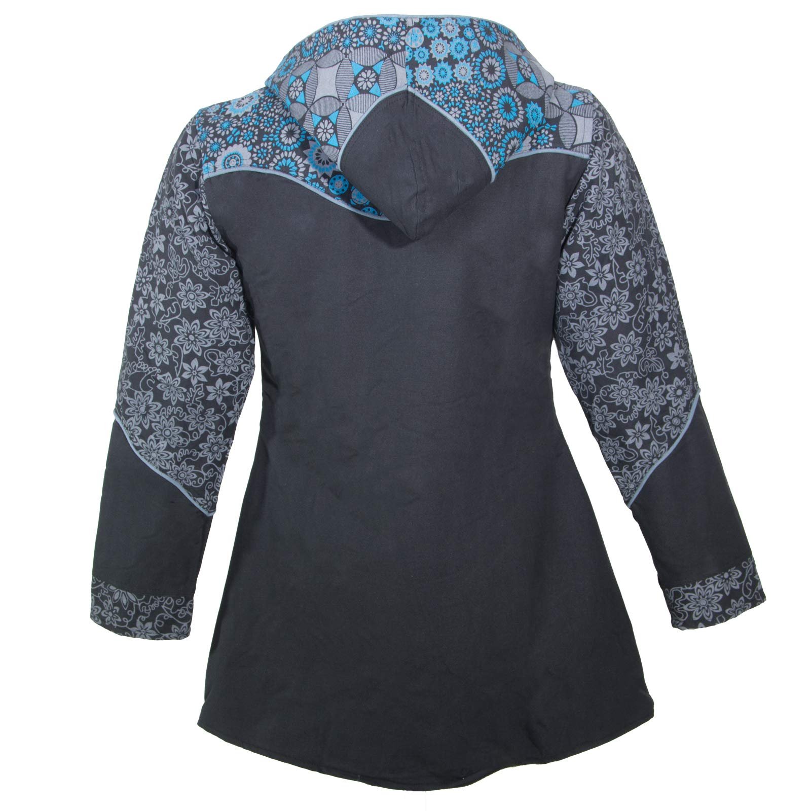 Куртка Kunst und Magie С капюшоном Цветочный Хлопок, фото №8