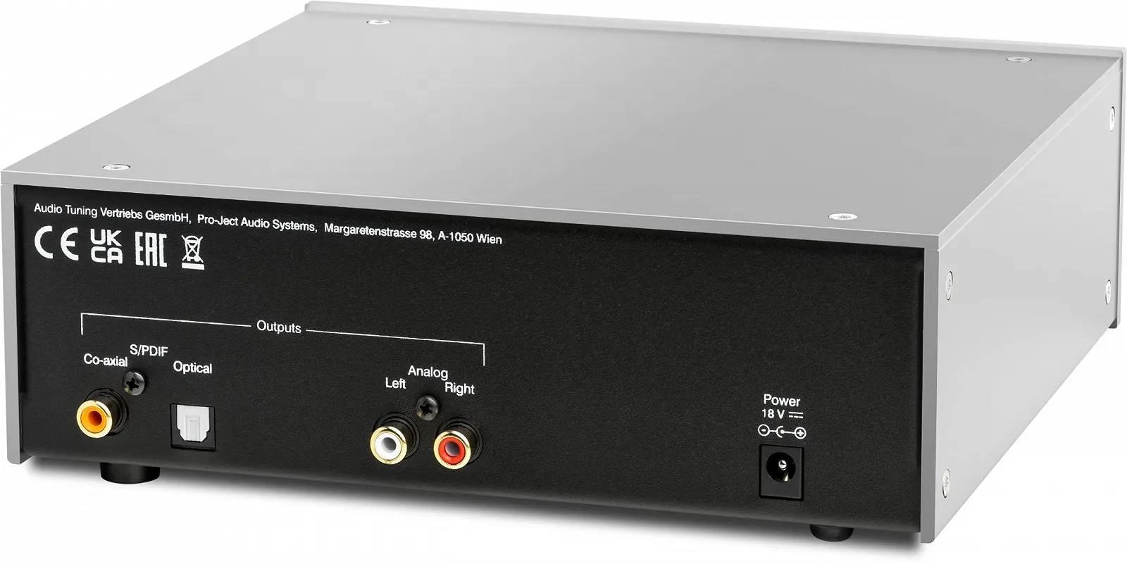 CD-проигрыватель Pro-Ject CD Box DS3 High End, черный, фото №3