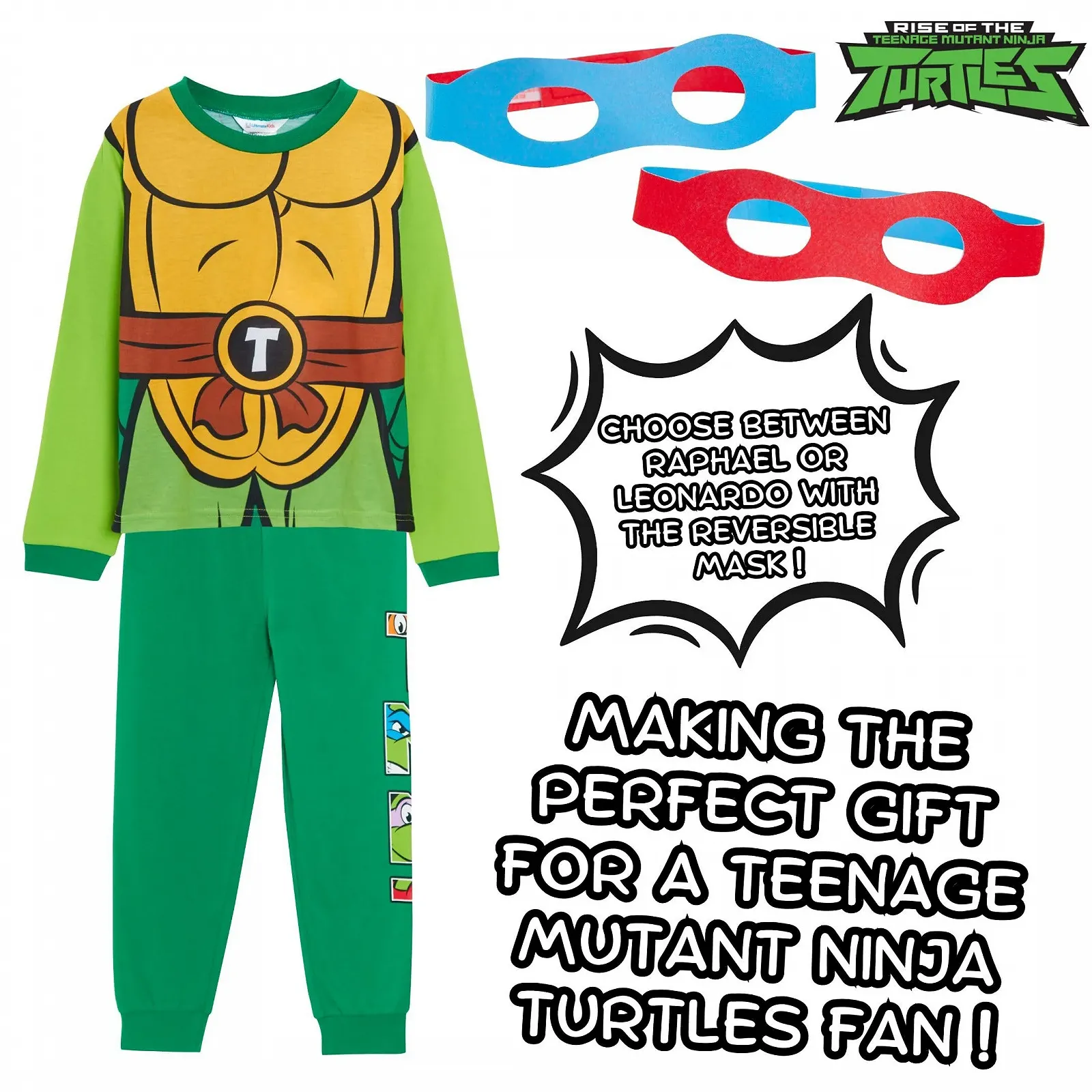 Піжама Черепашки Ніндзя для хлопчиків, фото №6 Піжама Черепашки Ніндзя для хлопчиків, фото №6