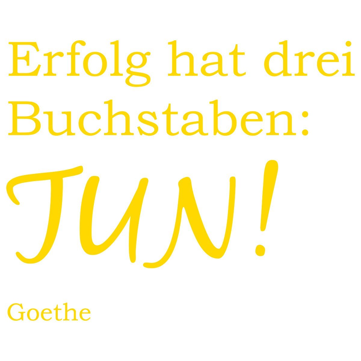 Наклейка на стіну Wandkings Erfolg hat drei Buchstaben 75 x 60 см, фото №3