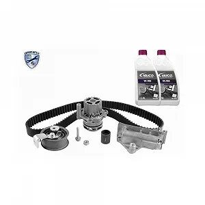 Водяной насос + комплект ремня ГРМ VAICO EXPERT KITS + V10-50110 для AUDI CHRYSLER VW - Фото 1