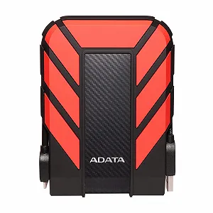 Внешний жесткий диск ADATA Dashdrive Durable HD710 Pro 1 ТБ USB 3.1 Red - Фото 1
