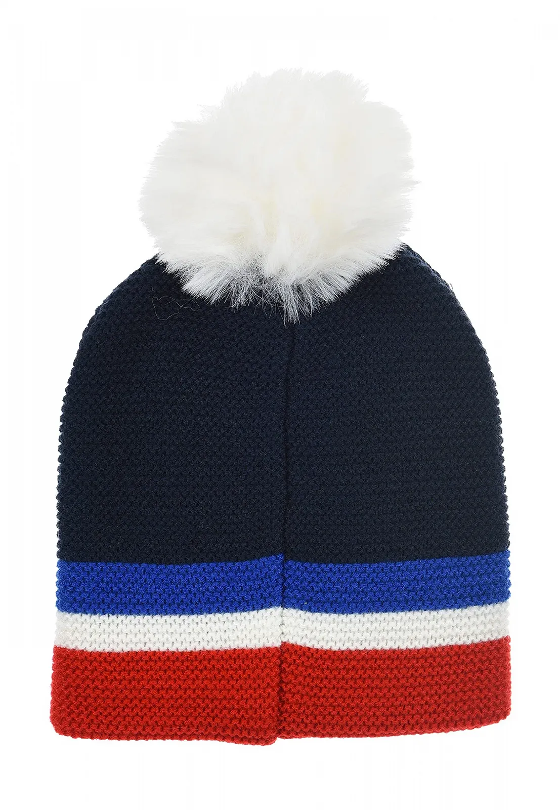 Детская шапка с помпоном Batman, темно-синяя, фото №2 Детская шапка с помпоном Batman, темно-синяя, фото №2