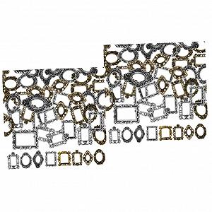 Рамка Тип CANIGHT 80 шт. Винтажная Фоторамка для ногтей 2 x 3 - Фото 1