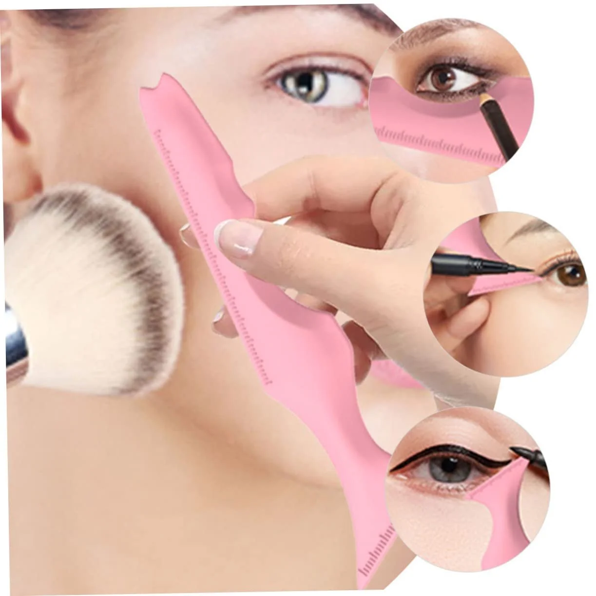 Трафареты для макияжа FRCOLOR 9 шт силиконовые, фото №7 Трафареты для макияжа FRCOLOR 9 шт силиконовые, фото №7