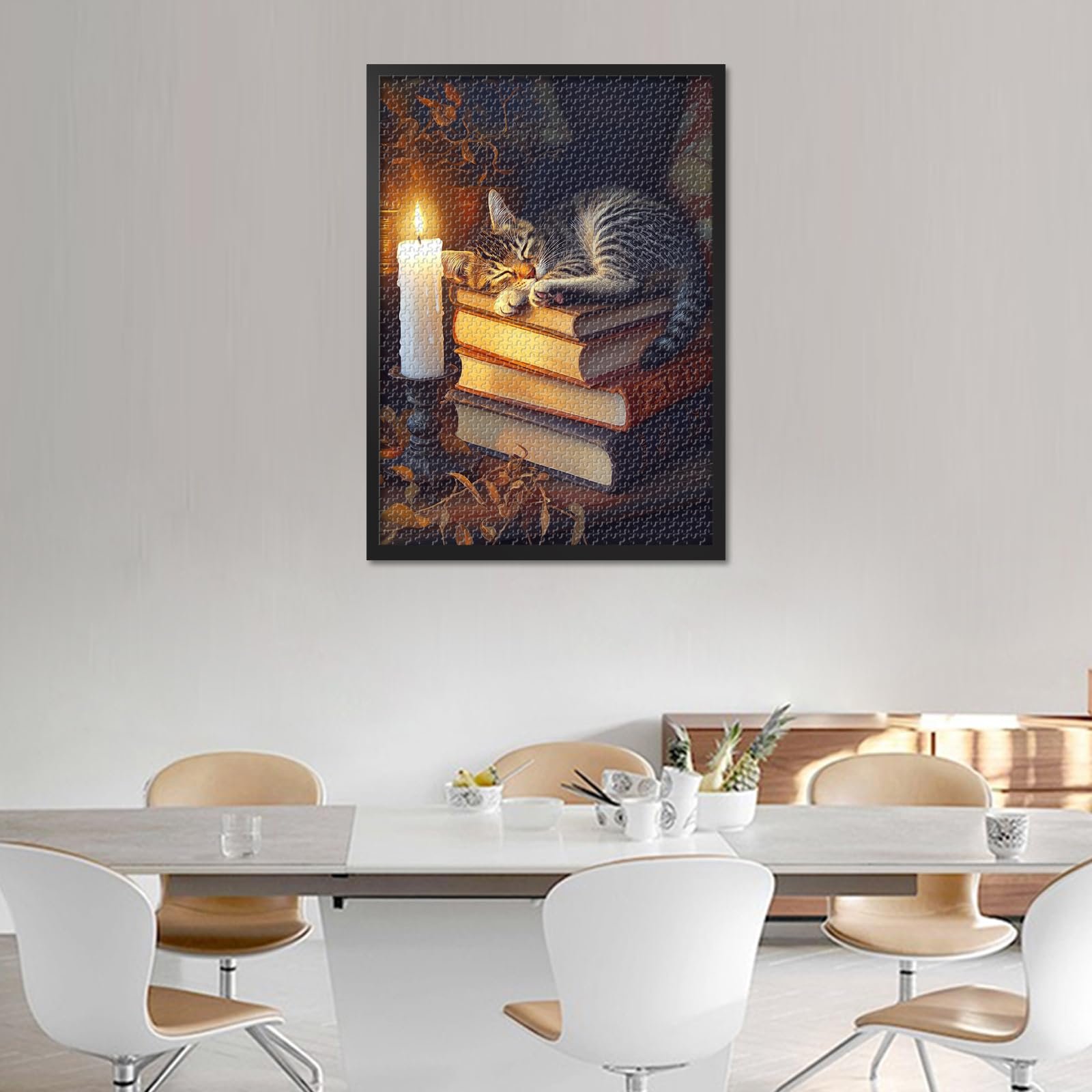 Пазл Animal Series Кошенята та книги 1000 деталей 70 х 50 см, фото №6