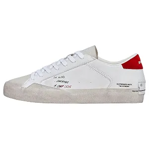 Кросівки Crime London Distressed U25CR02 16001PP5.10 Білий / Чорний - Фото 1