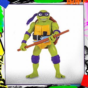 Фигурка GIOCHI PREZIOSI Ninja Turtles CAOS Mutante Донателло Deluxe 15 см со звуковыми эффектами и механической боевой функцией synthetic.ua - Фото 1