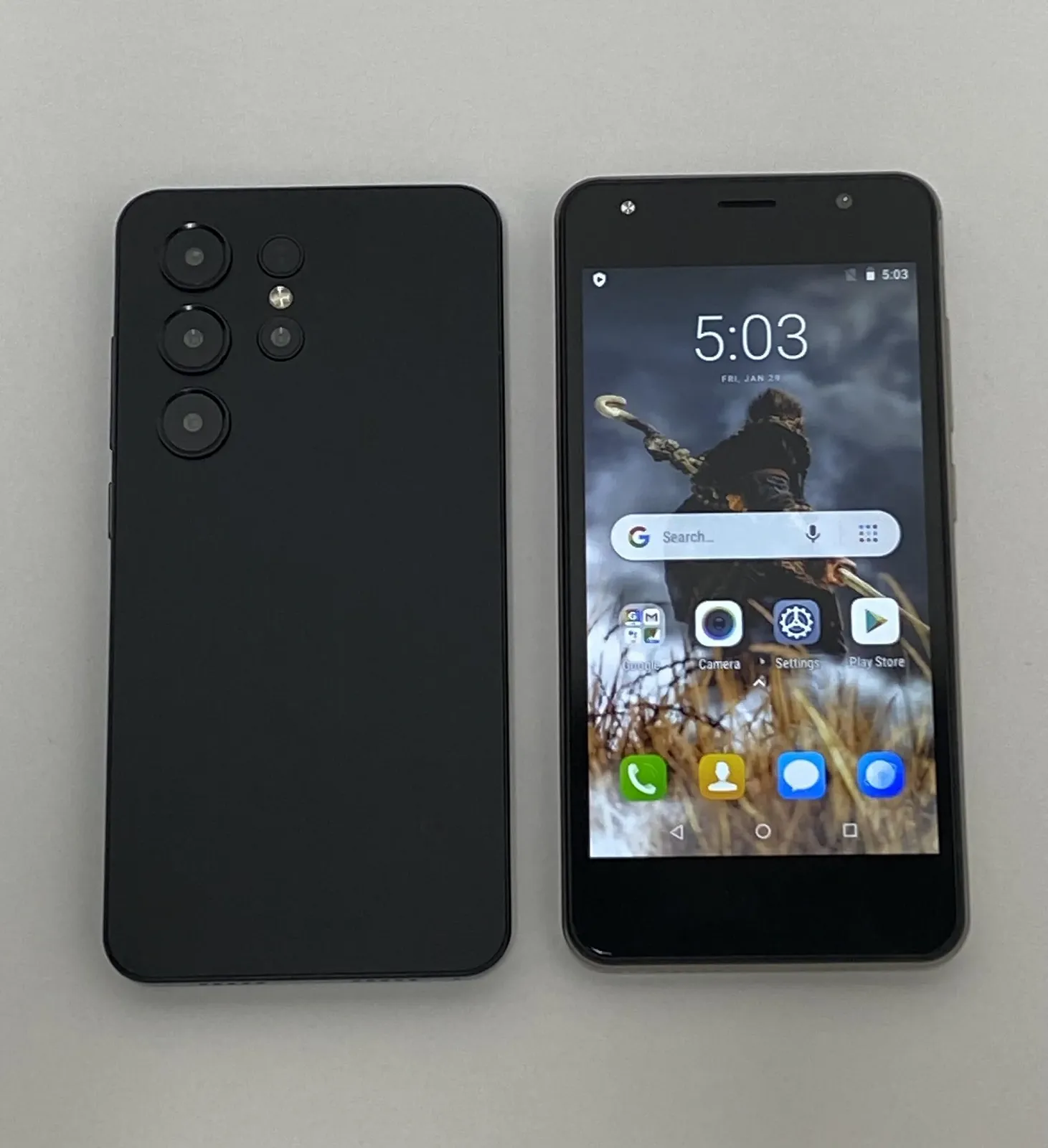 Смартфон Android 5.0 дюймов 4G 2ГБ RAM 16ГБ ROM Black, фото №5