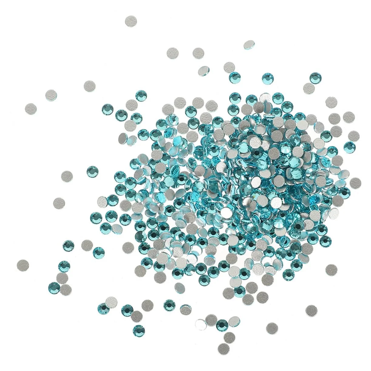 Стрази COHEALI 2880 шт. Плоскі стрази кришталеві прикраси для рукоділля, фото №1