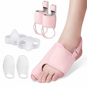 Комплект рукавов для защиты от вальгусной деформации 3 шт., нехирургическая коррекция Hallux Valgus - Фото 1